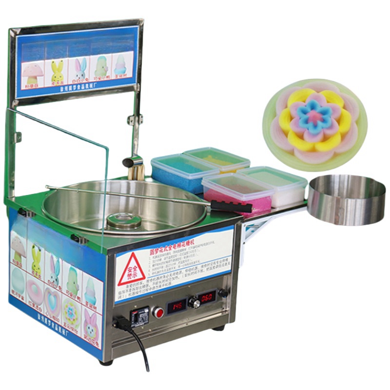 Candy Floss Machine - 業務用全自動綿菓子製造機 電動砂糖菓子製造機 パーティーカーニバルスナック機器