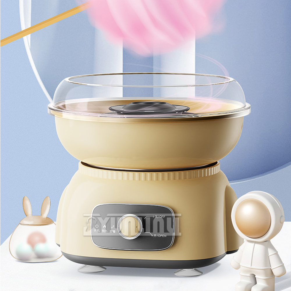 Candy Floss Machine - Yunlin 李ミニ電気 DIY キャンディ綿機家庭用綿菓子 Processador 甘い綿菓子メーカー