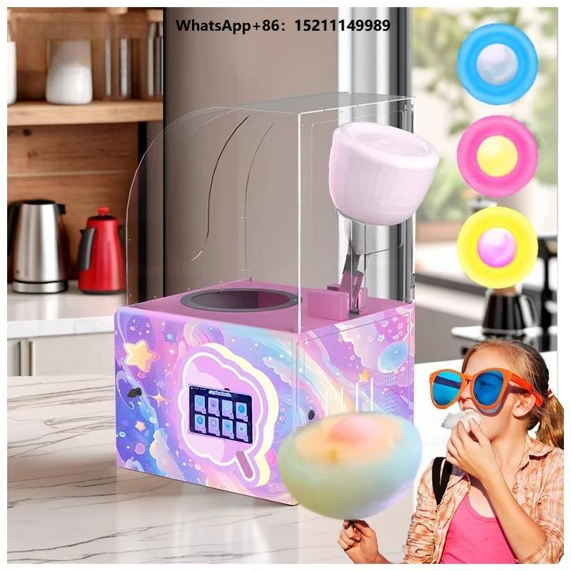 Candy Floss Machine - T30工場製ミニ業務用半自動綿菓子製造販売機