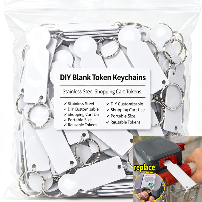 1-20個入り ブランクメタルトロリートークン スーパーマー - Token Coin Mechanism のレビューと価格