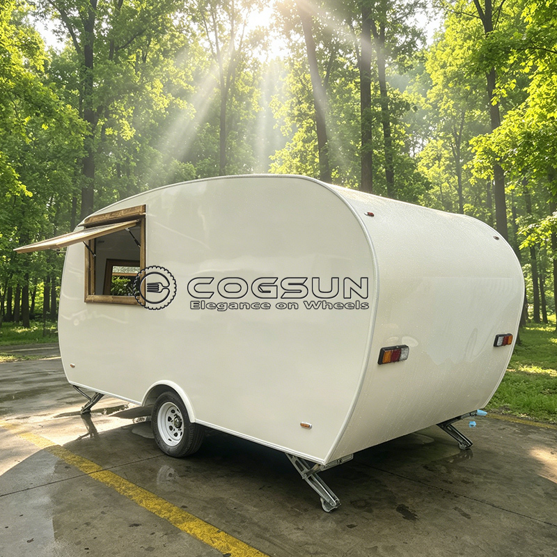 COGSUN新型デザイン業務用移動式ファーストフードトラック - Hot Dog Vending Cart のレビューと価格
