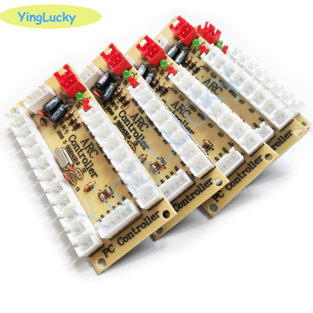 2 プレーヤーゼロ遅延アーケード USB エンコーダー PC - Arcade Button Pcb のレビューと価格