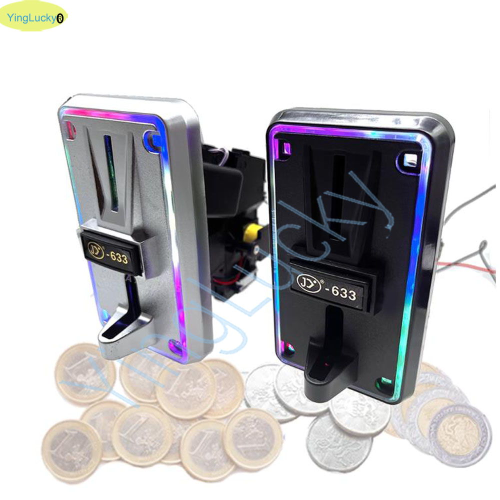 カラフルなLEDマルチコインアクセプターコインセレクター、ユ - Coin Acceptor Selector のレビューと価格