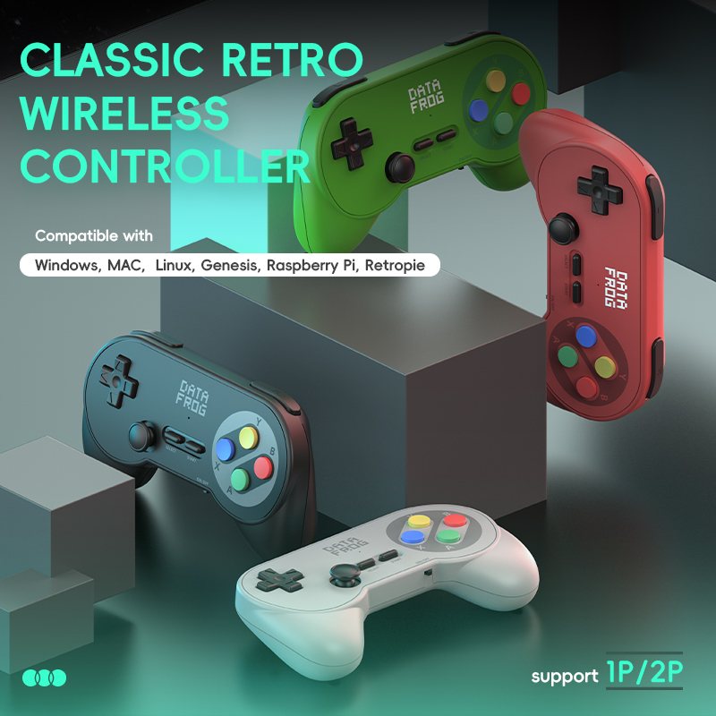 データフロッグ PC07 ワイヤレスレトロゲームコントローラ - Arcade Games & Vending Llc のレビューと価格