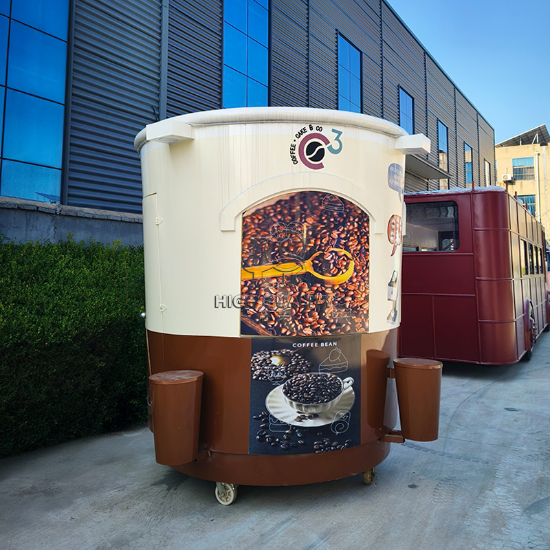 カスタムBBQピザフードトラック（フルキッチン設備付き、屋外 - Hot Dog Vending Cart のレビューと価格