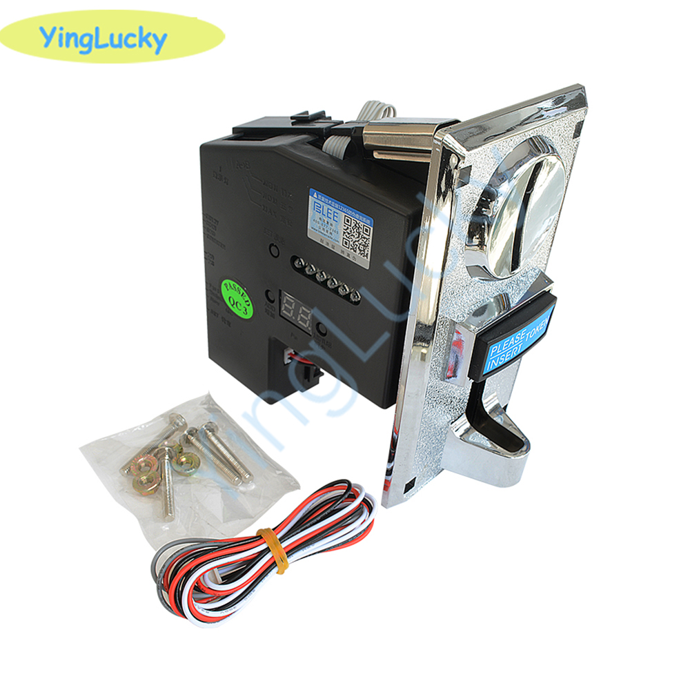 送料無料 616 マルチコインアクセプター電子ロールダウンコ - Coin Acceptor Selector のレビューと価格