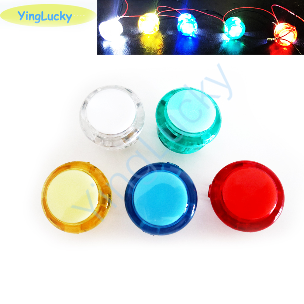5 V / 12 V アーケード照光 Led プッシュボタン - Arcade Button Pcb のレビューと価格