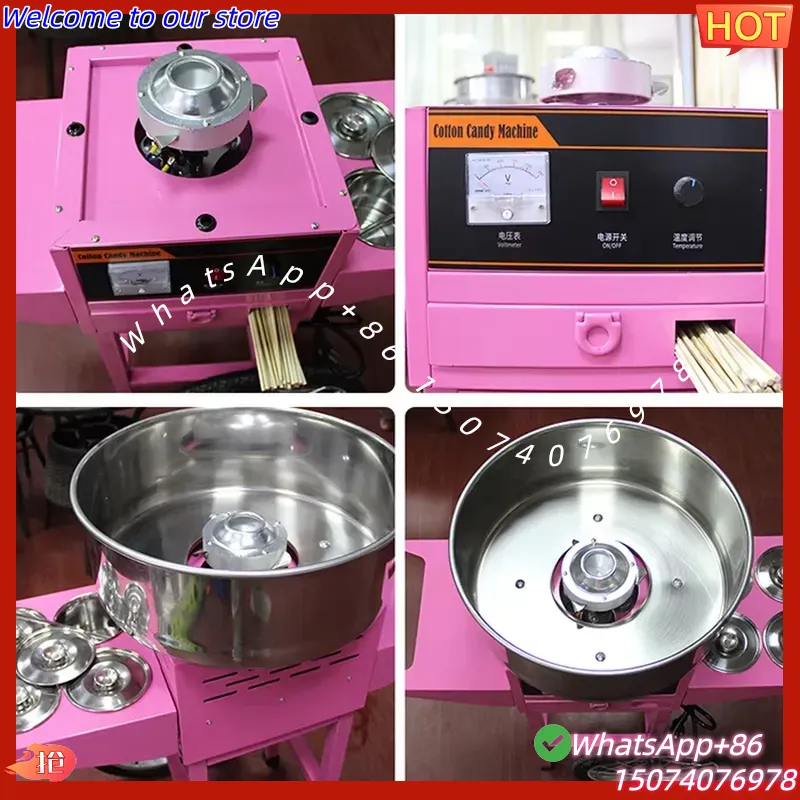 2026年式業務用電動綿菓子製造機、レストラン用、操作簡単 - Candy Floss Machine のレビューと価格