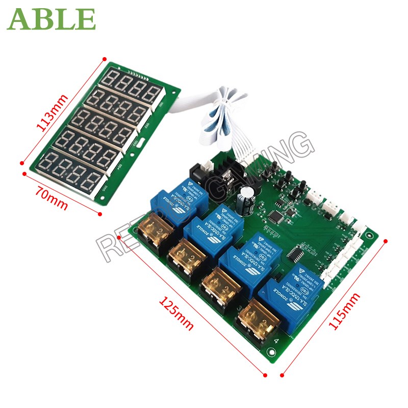 4チャンネルのカウンタートップJY-215,コイン受信機,ア - Token Coin Mechanism のレビューと価格