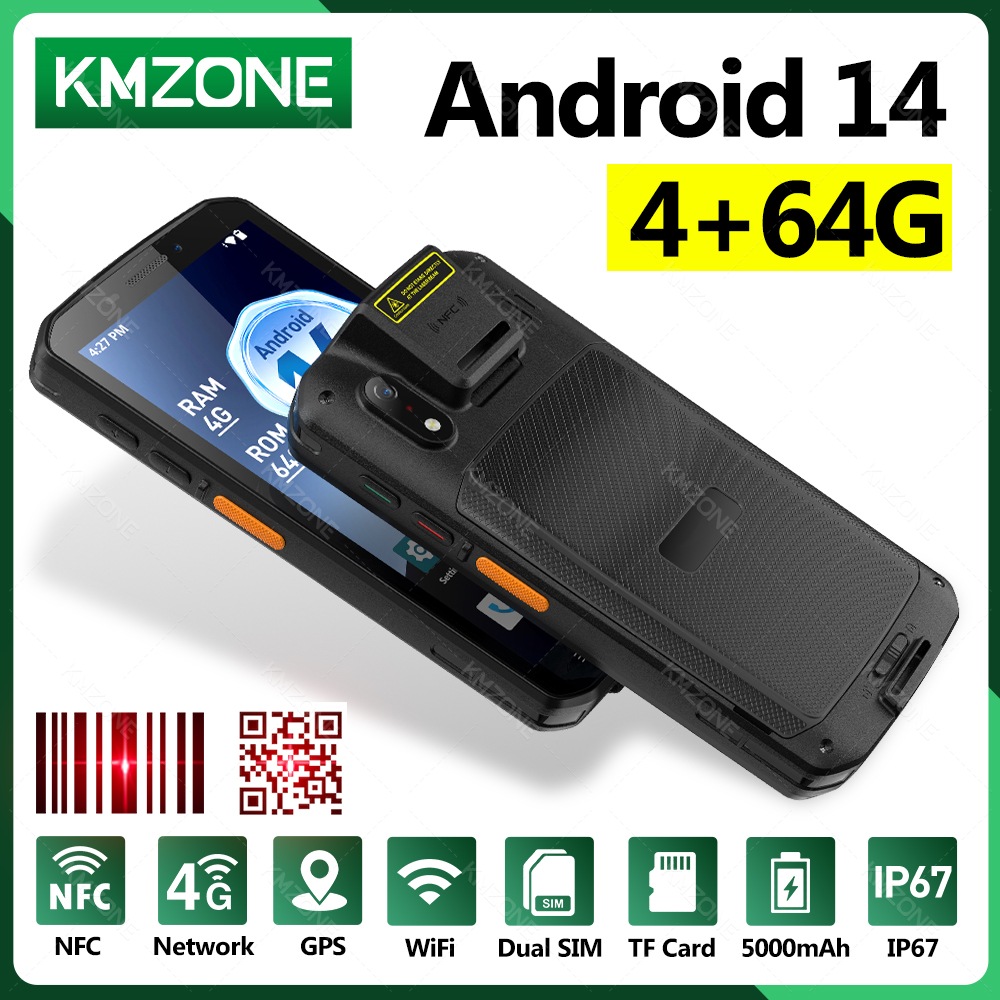 MTK6765 PDA端末 Android 14 NFC 4 - Nfc Card Reader Vending のレビューと価格