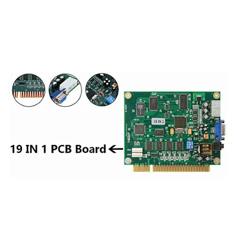 DT98 19 in 1 マルチケーデ PCBボード、Jam - Arcade Button Pcb のレビューと価格