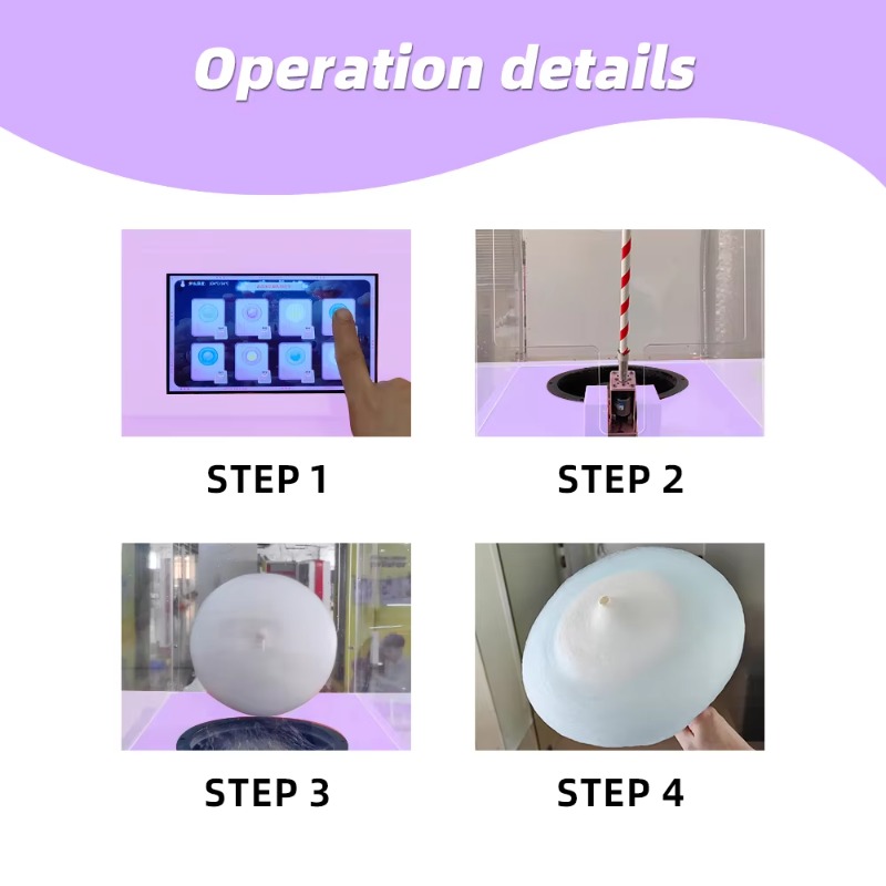 T30工場製ミニ業務用半自動綿菓子製造販売機 - Candy Floss Machine のレビューと価格